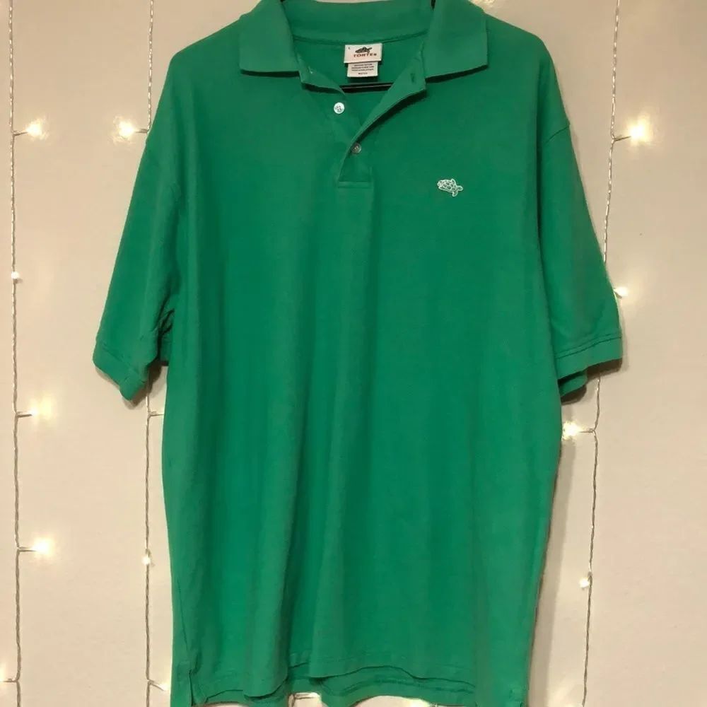 NWOT TORTE Men’s Green Polo Size L